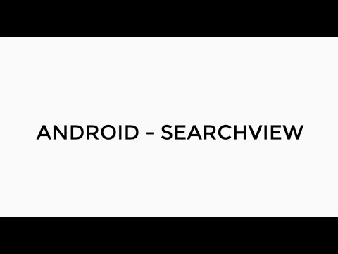 ANDROID - RECYCLERVIEW SEARCHVIEW FILTER TUTORIAL IN JAVA