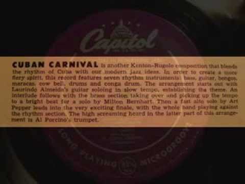 10" LP: Cuban Carnival - Stan Kenton and his Orchestra, 1947 - Capitol Album H-172