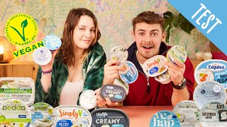 Der BESTE vegane Frischkäse - 10 Marken im blind Test