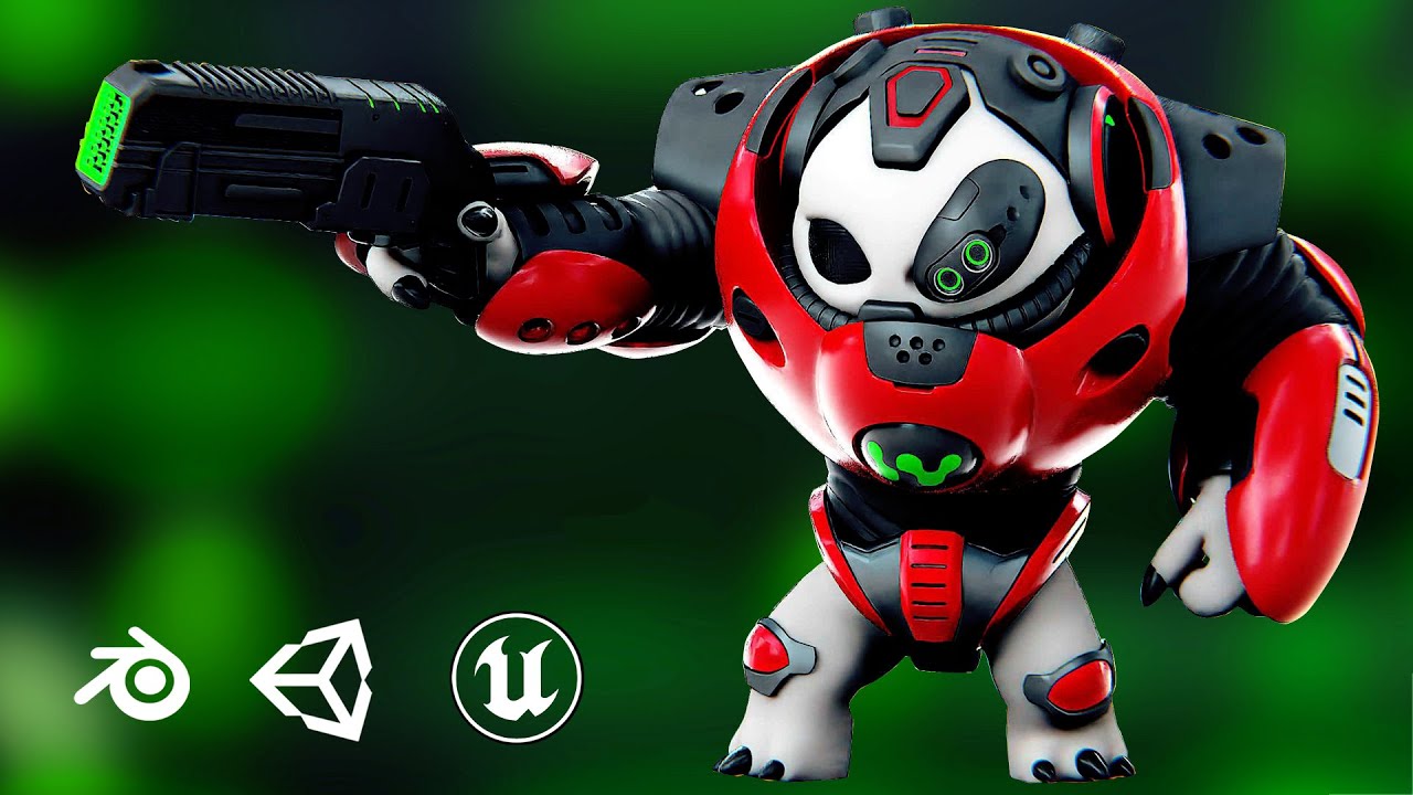Alien Trooper 11-V Auto-Rig Pro Rigged For Mixamo Unreal Engine Unity 3D Model