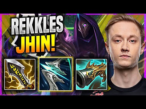 REKKLES IS A BEAST WITH JHIN GALEFORCE! - G2 Rekkles Plays Jhin ADC vs Xayah! | Season 11