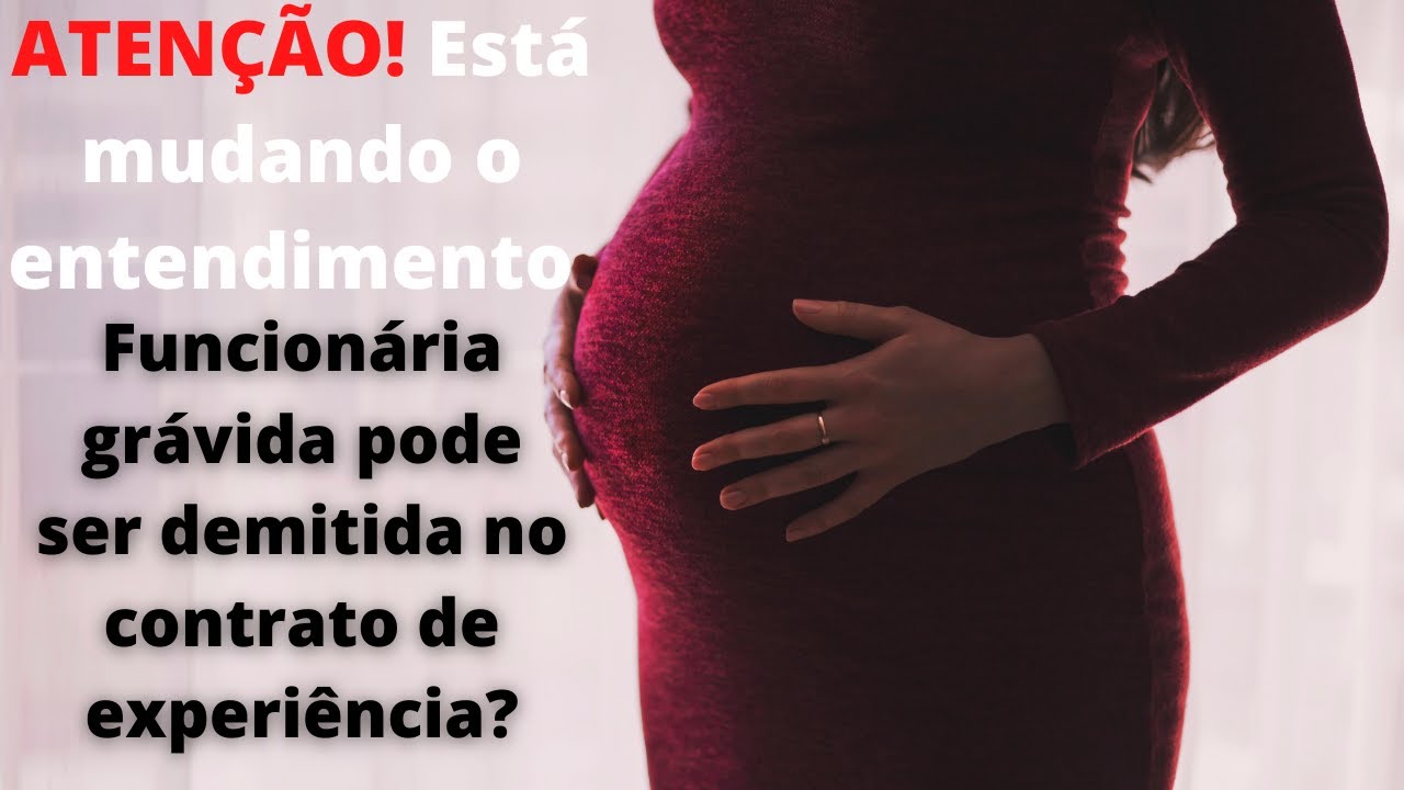 A funcionária grávida pode ser demitida no contrato de experiência?