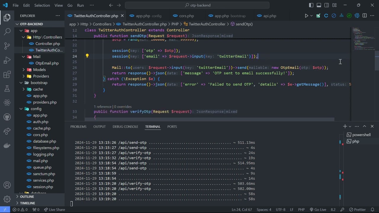 Twitter Api Authentication