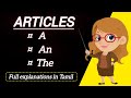 Articles A An The English Grammar In Tamil Definite And Indefinite Articles Articles Examples