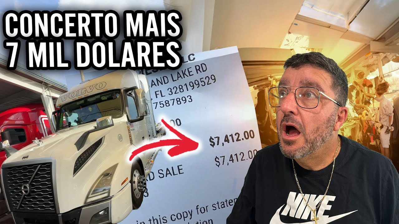 MAIS DE 7MIL DÓLARES ( quase 40 mil reais )  PARA ARRUMAR O CAMINHÃO 🚛😨