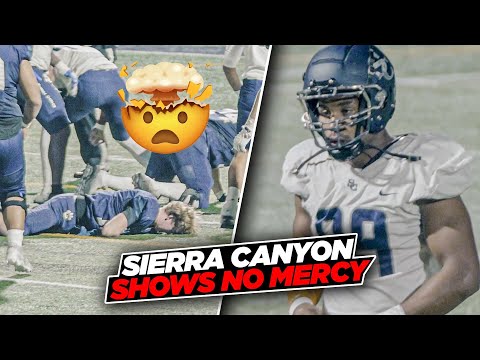 Sierra Canyon DESTROYS Loyola 52-3! Trailblazers Stay UNDEFEATED Heading Into Playoffs!