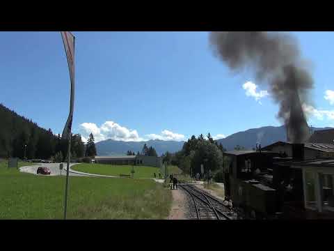 🇦🇹 Cab view Führerstandsmitfahrt auf der Achenseebahn von Seespitz nach Jenbach - Lokomotive [HD]