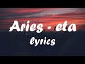 Aries - ETA lyrics