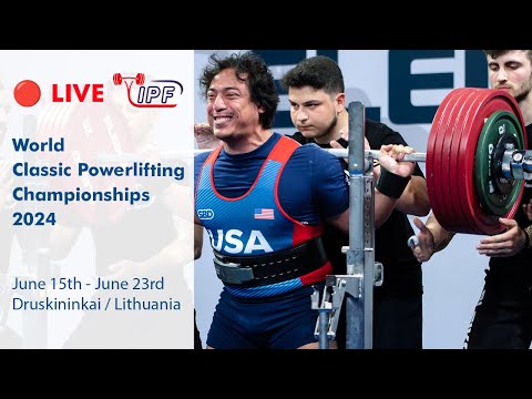 Women 69 kg & Men 93 kg, A-Groups - World Classic Powerlifting Championships 2024