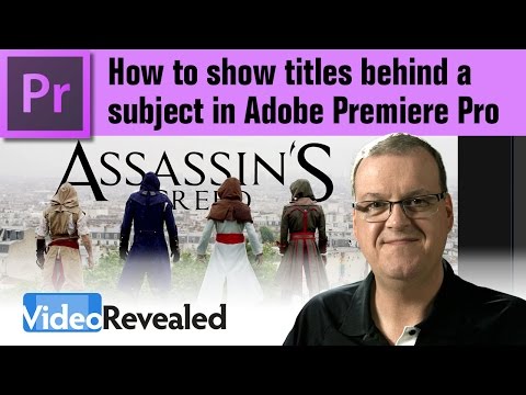 How to add a title in Adobe Premiere Pro