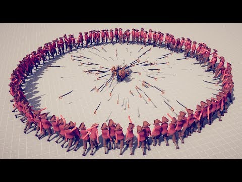 100x CUTLASS THROWERS vs EVERY UNIT - Totally Accurate Battle Simulator TABS