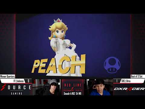 Red Line Smash 62 - FF | Balance (WiiFit) Vs. SRC | Orex (Peach)
