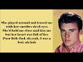 Poor Little Fool - Ricky Nelson Lyrics
