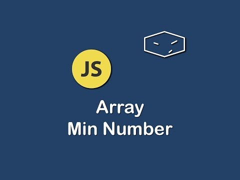 array min number in javascript