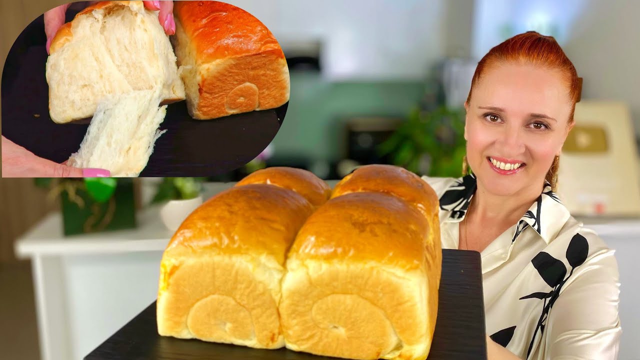 Секрет в тесте молочные японские булочки хлеб хоккайдо долго не черствеет люда изи кук выпечка bread