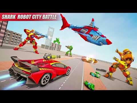 Shark Robot Car Game Bike Game