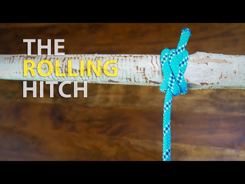 How to tie the Rolling Hitch Knot