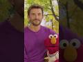 A Moment Together With Elmo And Jonathan Bailey Sesamestreet