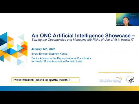 An ONC Artificial Intelligence Showcase