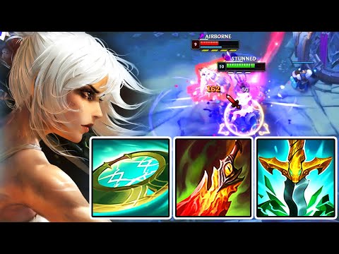 Rank 1 2229 LP Challenger Riven Dominates Top Lane Against Irelia - Hard Challenger Game