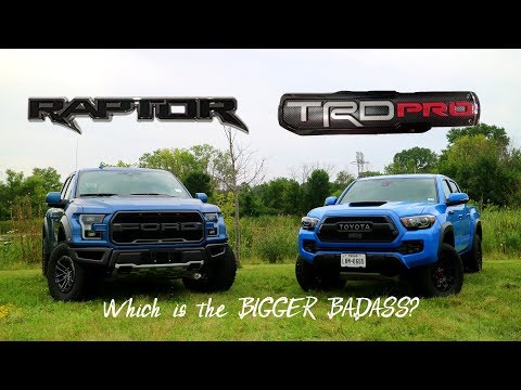 WHEEL 2 WHEEL | Ford Raptor vs Tacoma TRD Pro