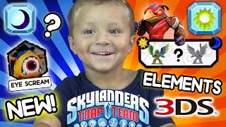 NEW ELEMENTS! Skylanders Trap Team Nightmare Villains! (Nintendo 3DS Gameplay) ? Question Marks ?