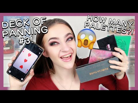 DECK OF PANNING PROJECT PAN #3!! (adding even more palettes!!!)