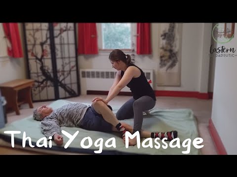 Full Thai Yoga Massage on the Mat (Almost 90 Minutes)