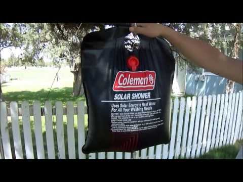 Coleman Solar Shower Review