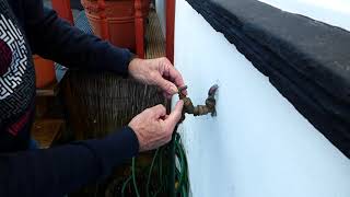 How to prevent your outside tap from freezing up