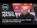 Ten Hag over uitfluiten Onana: 'Publiek mag best ontevreden zijn'