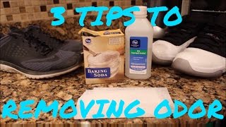 TOP 3 WAYS TO REMOVING SNEAKER ODOR!