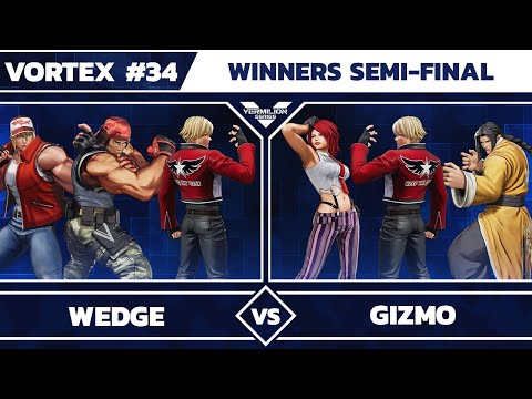 [Vortex #34] Wedge vs Gizmo - Winners Semi-Final - The King of Fighters XV