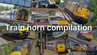 Train horn compilation
