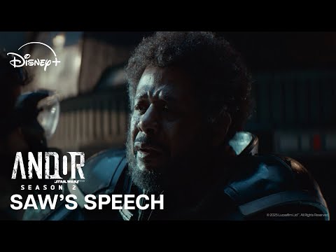 Andor Season 2 | Saw’s Speech | Now Streaming on Disney+