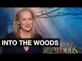 Into The Woods MERYL STREEP Interview - YouTube