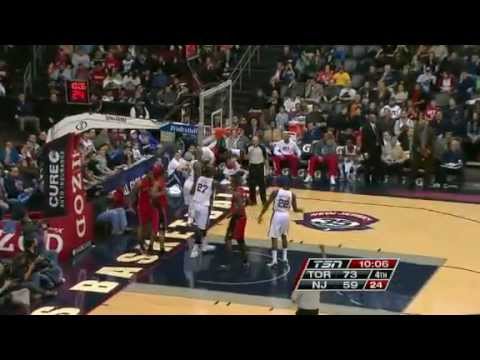 NBA Toronto Raptors vs New Jersey Nets Sun, January 29th, 2012 [L 94-73] Highlights