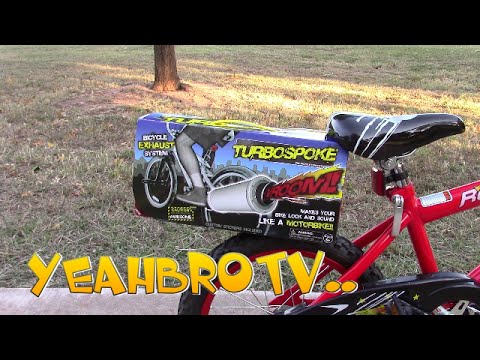 TurboSpoke Special Unboxing and Toy Review From TurboSpoke Bike Exhaust System