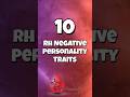 10 Rh Negative Personality Traits #rhesusnegative #bloodtypes