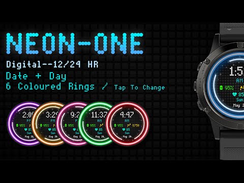 NEON-ONE - Gyro Watch Face