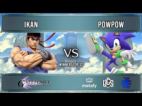 Galeforce - Winners Top 32 - Ikan(Ryu) Vs. PowPow(Sonic)