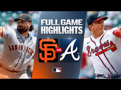 샌프란시스코 VS 애틀랜타 2:7 MLB 하이라이트