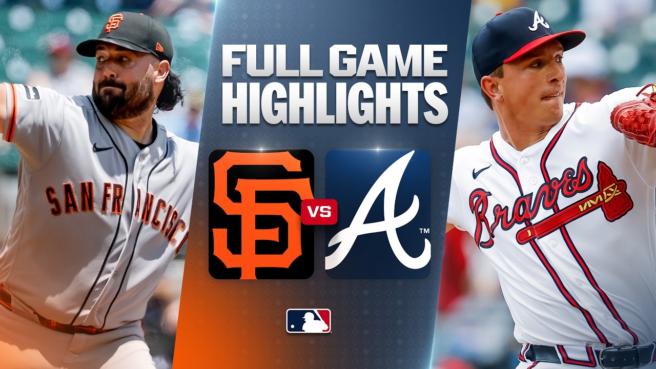 6월18일 샌프란시스코 애틀랜타 MLB 하이라이트