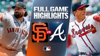 GIANTS vs. BRAVES Game 1 Highlights (6/17/26) | MLB Highlights