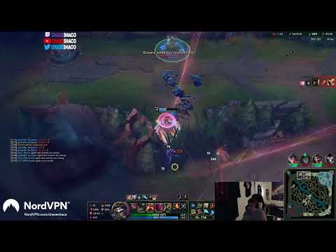 Shaco game winning 1v4