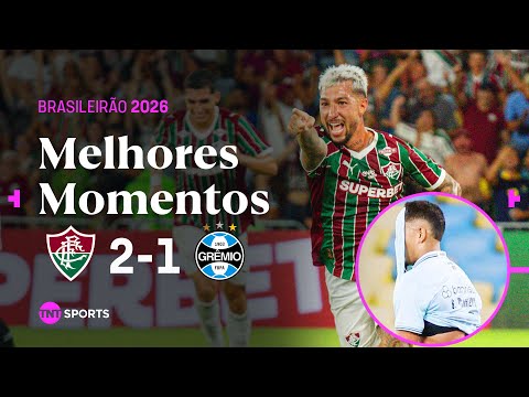 LUCHO ACOSTA MARCA GOLAÇO E GRÊMIO PERDE GOL INCRÍVEL NO FINAL DO JOGO | FLUMINENSE 2X1 GRÊMIO
