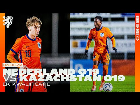 Nederland O19 - Kazachstan O19 I EK-kwalificatie 🎥