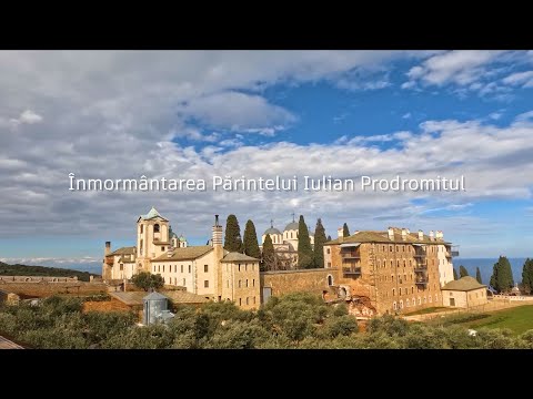 Înmormântarea Parintelui Iulian Prodromitul - Schitul Romanesc Prodromu