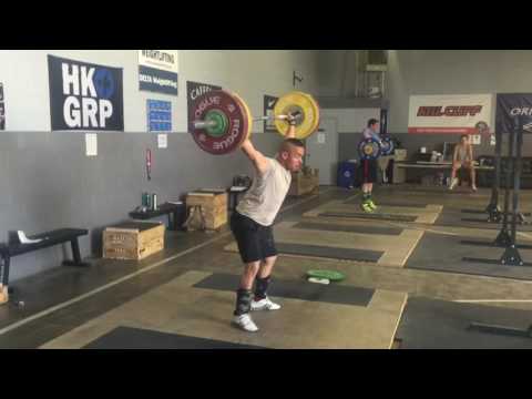 DELTA Weightlifting: Hang Snatch Below Knee