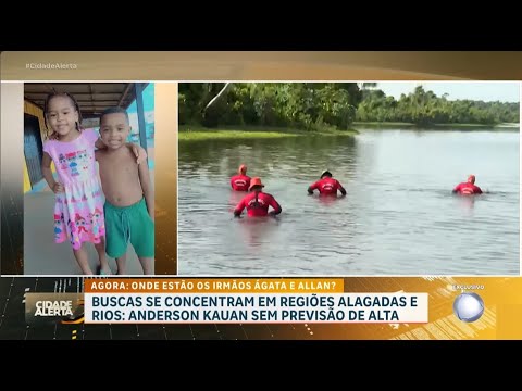 Caso crianças desaparecidas: buscas se concentram em rios e regiões alagadas